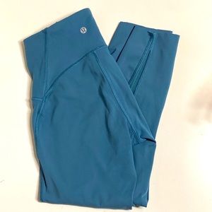 Nulu Mesh Panels High-Rise Crop 21" size 4